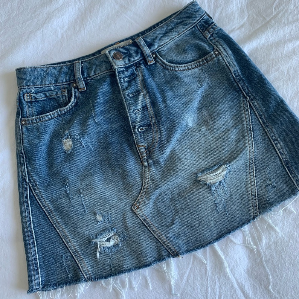 Denim Skirt